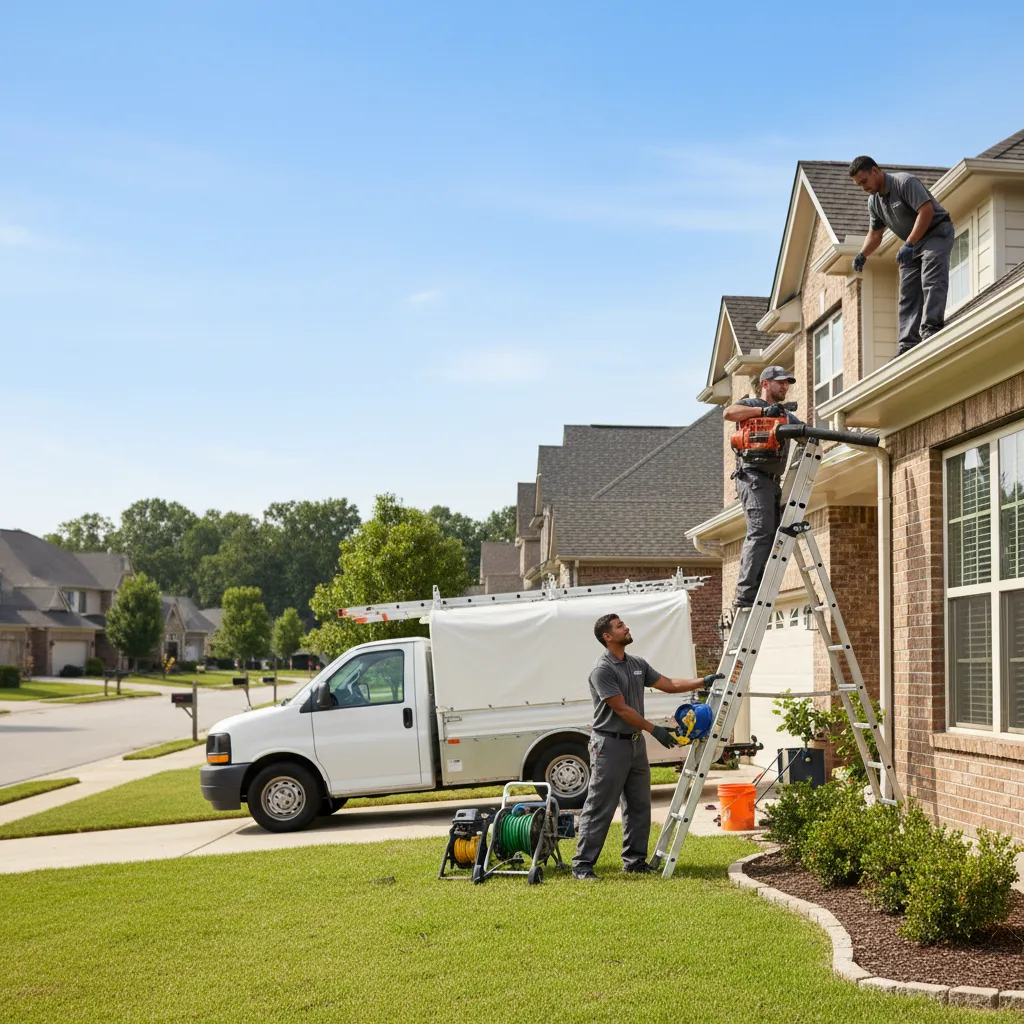 Home Gutter Service in Haddock, GA near me